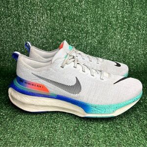 Nike ZoomX Invincible Run 3 Flyknit FK Pure Platinum Mint HF4904-043 Size 13